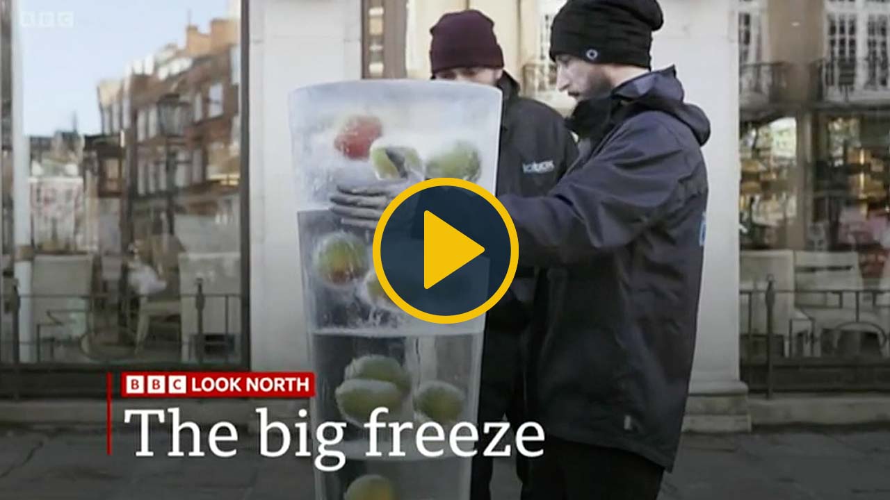 York Ice Trail featured on BBC Look North