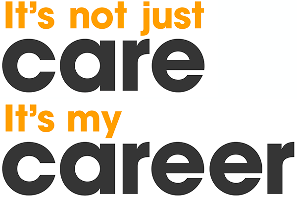 It's not just care, It's my Career logo