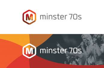Minster 70s logo and branding