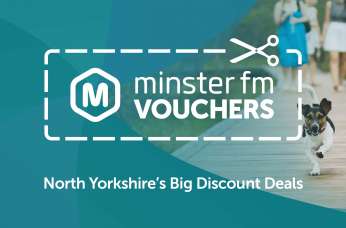 Minster FM Vouchers branding